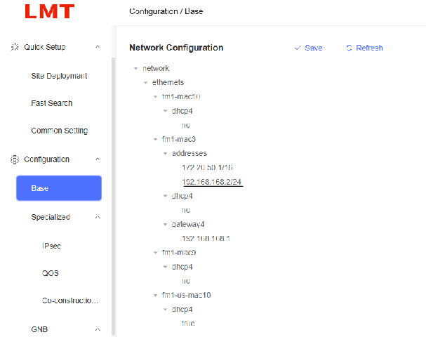 Configuración WAN