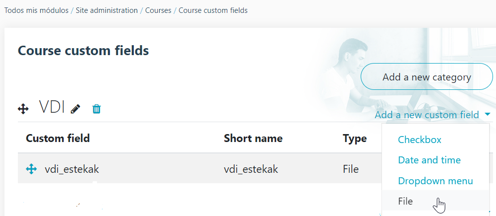 course-custom-fields